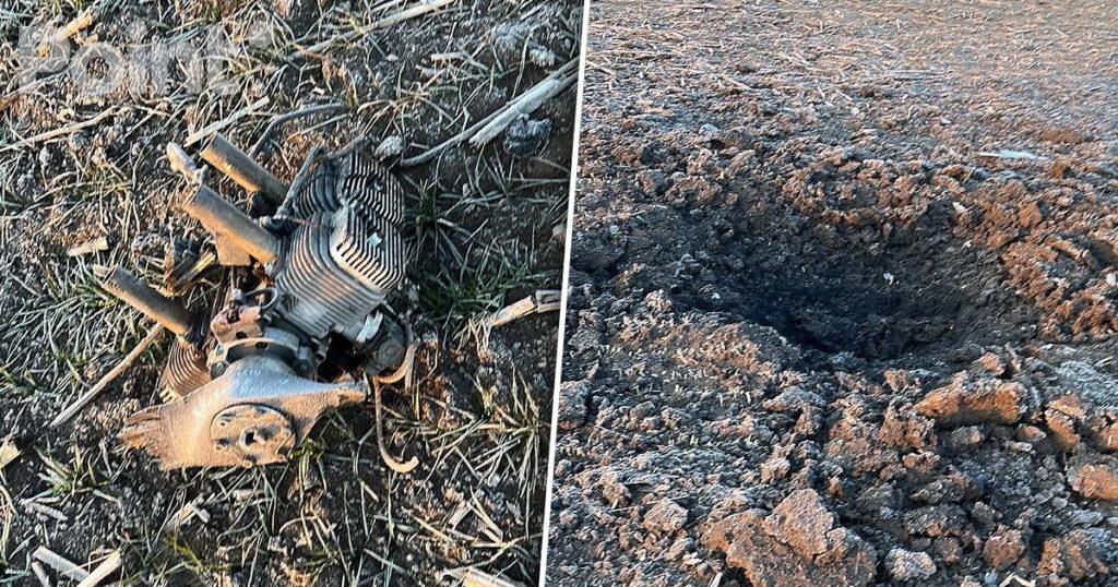 На территории Молдовы нашли 2 упавших дрона, один из них взорвался