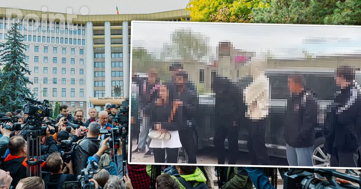 В Молдове на протесте у парламента задержан 31 человек В Молдове на протесте у парламента задержан 31 человек