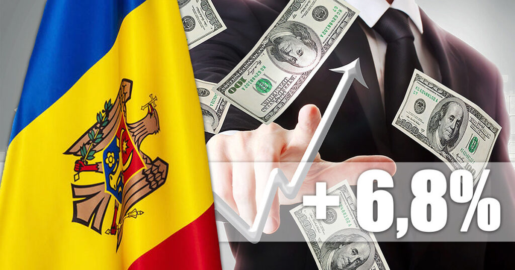 +6,8 %. Валовой внешний долг Молдовы продолжает расти