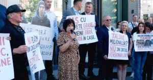 В Кишиневе проходит протест против роста тарифа на газ