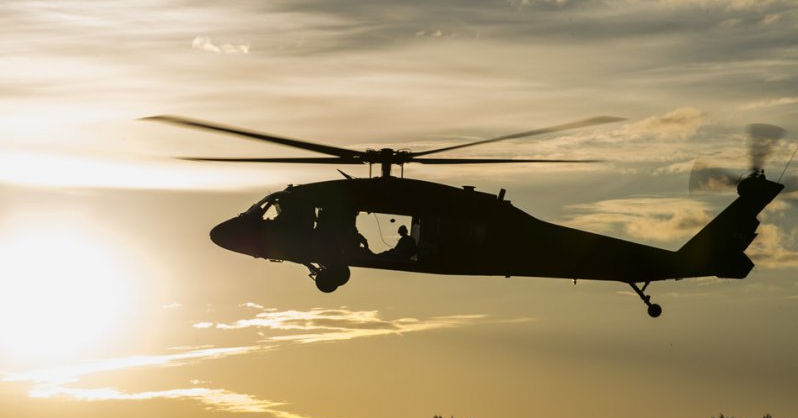 Подготовка к европейскому саммиту: над Кишиневом летал вертолет Black Hawk, принадлежащий полиции Польши