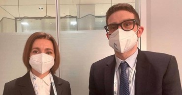 Санду вновь встретилась с сыном миллиардера Джорджа Сороса