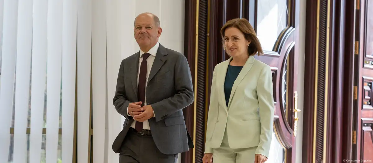 Олаф Шольц в Кишиневе: дела у Санду идут неважно Олаф Шольц в Кишиневе: дела у Санду идут неважно