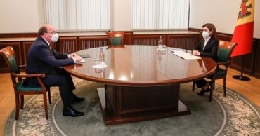 Майя Санду встретилась с российским послом