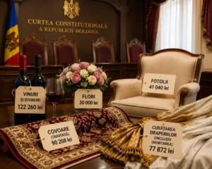 Попивают вино и коньяк, сидя в дорогих креслах: на что тратит госсредства Конституционный суд Молдовы