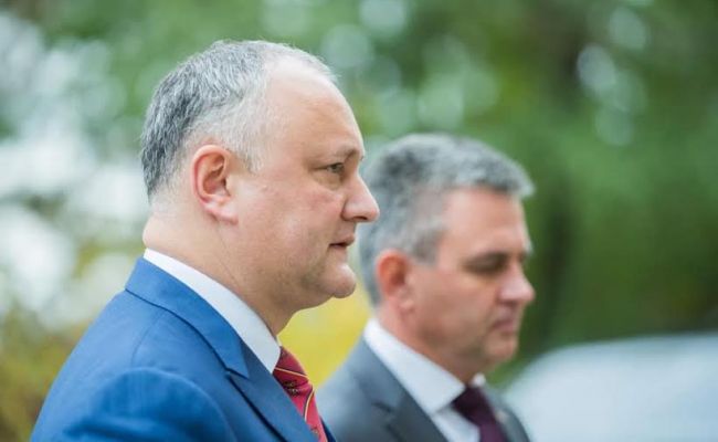 Додон опять требует от Приднестровья убрать посты в зоне безопасности