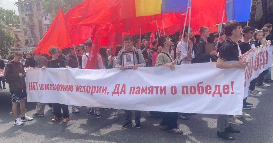В Кишиневе прошел марш-митинг в поддержку Дня Победы