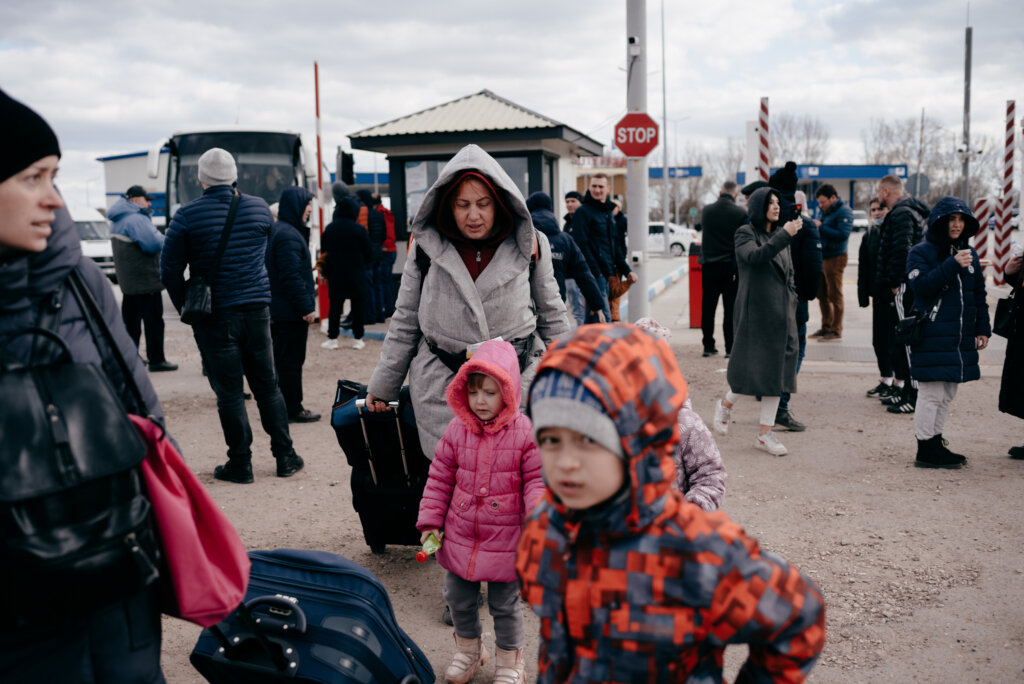 В Молдавию с 24 февраля въехали около 132 тыс. граждан Украины