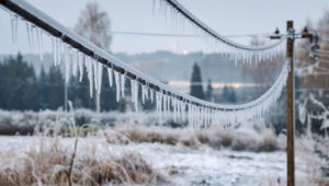 В Молдове десятки населённых пунктов остались без электричества из-за обледенения сетей