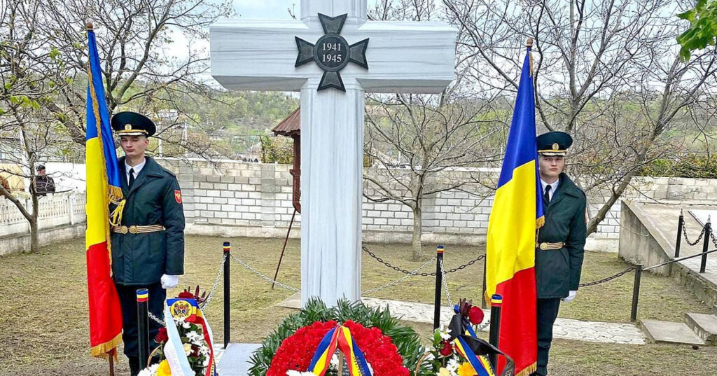 В Хынчештском районе открыли памятник румынским солдатам