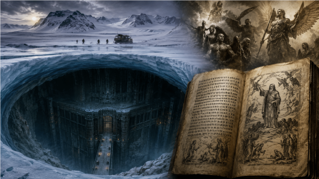 Древняя книга, исключенная из Библии, подпитывает теорию о падших ангелах, заточенных под льдами Антарктиды