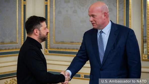 Постпред США при НАТО Уитакер призвал Зеленского завершить конфликт Постпред США при НАТО Уитакер призвал Зеленского завершить конфликт