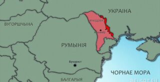 Приднестровье карта